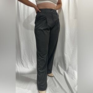 Wild Fable Gray Pinstripe Pants Size 4